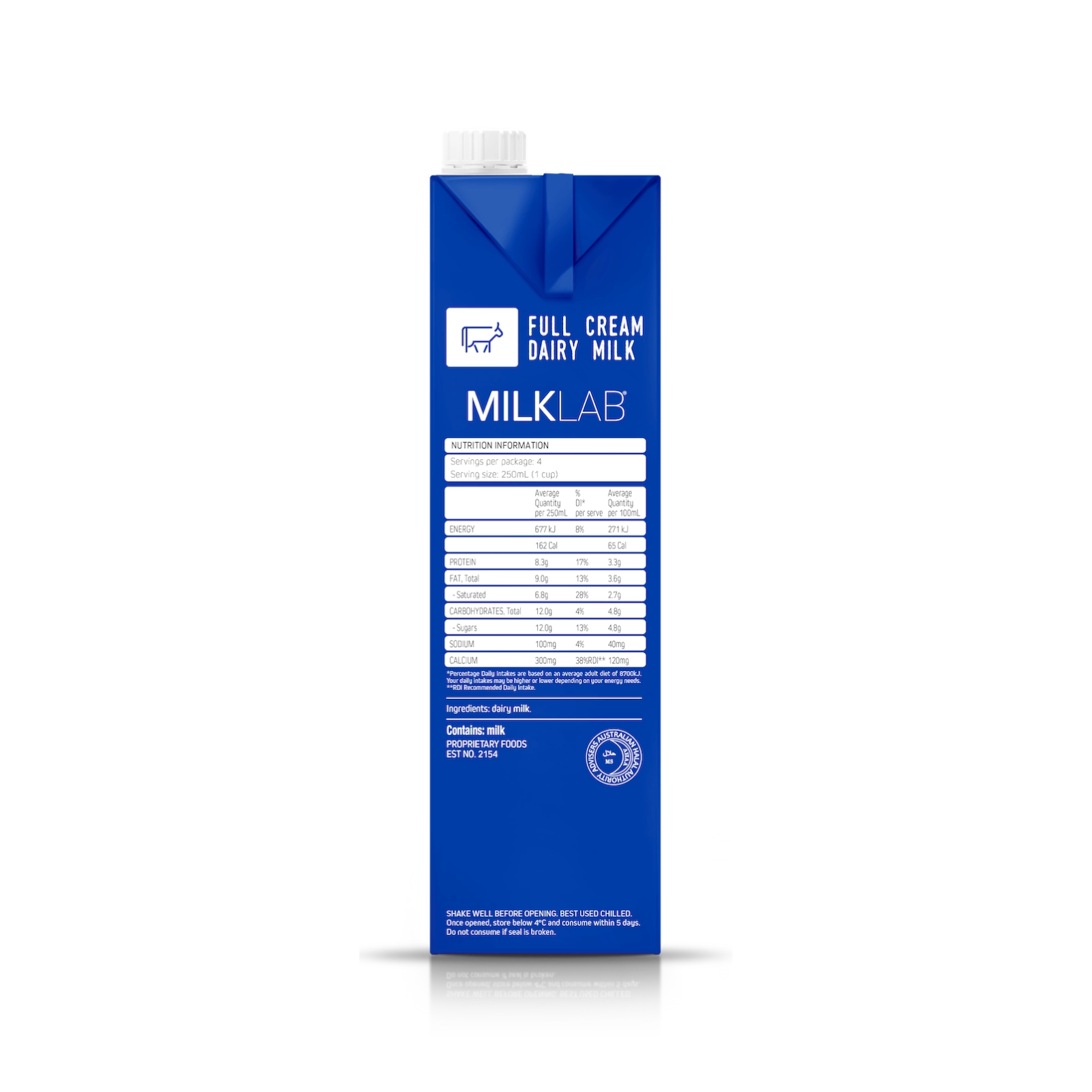 Full Cream Dairy Milk Milk Lab SnF