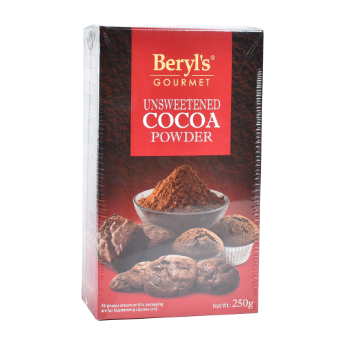 Beryl's Unsweetened Cocoa Powder 250g