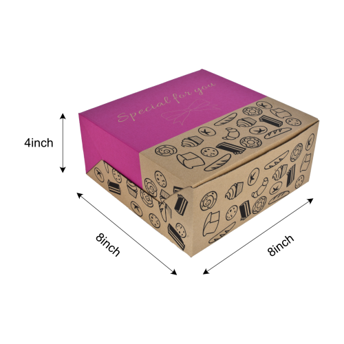 Cake Box 8' X 8' X 4'