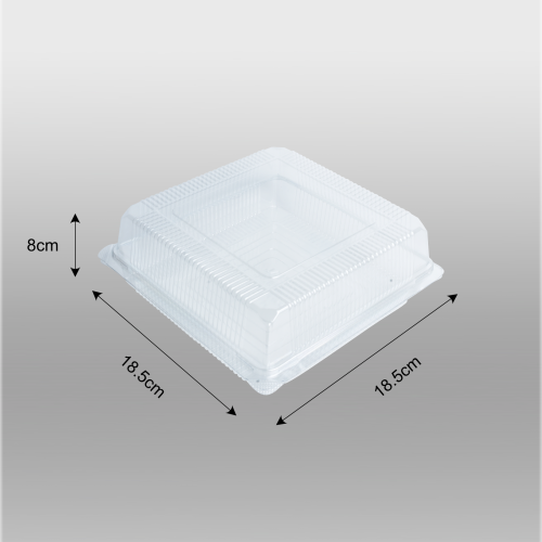J-CB96 7' PET Square Cake Box (J190)