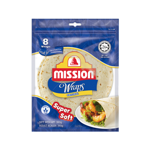 Mission Wraps Original 360g