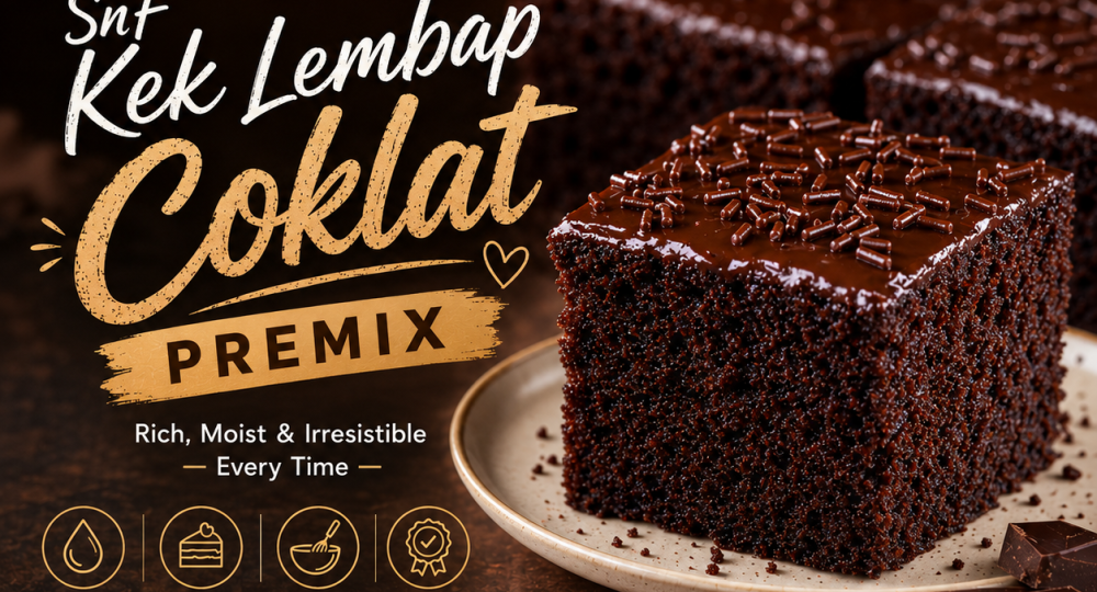 SnF Kek Lembap Coklat