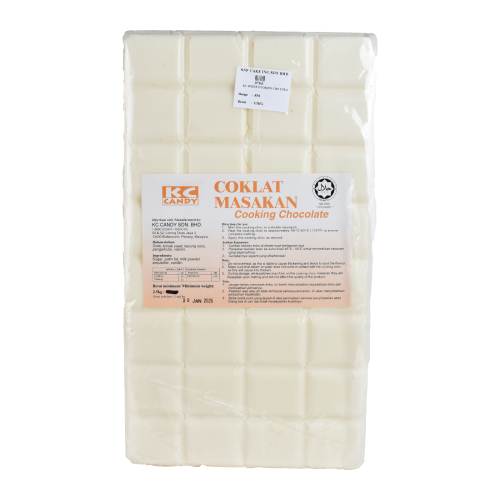 White Cooking Chocolate - KC Candy 2.5kg